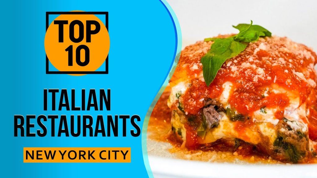 Top 10 Italian Restaurants in New York